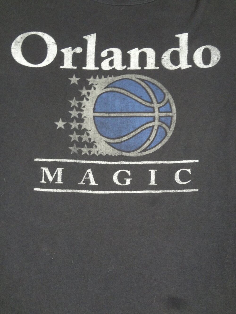 '47 BRAND OLRANDO MAGIC BASKETBALL - SUPER SOFT BLACK XXL 2XL MENS T-SHIRT L704
